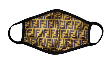 fendi ff silk face mask